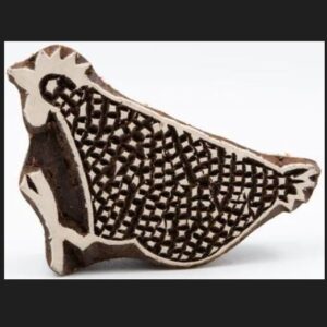 Bird Design Wood Blocks