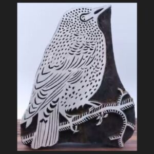 Bird Design Printing Blocks