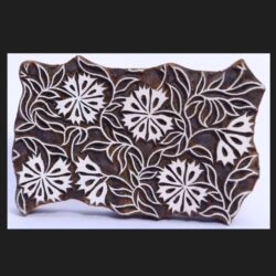 Indian Wood Block Design