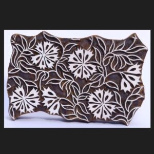 Indian Wood Block Design