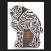 Camel Design Wooden Printing Block