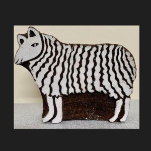 Sheep Design for Block Printing