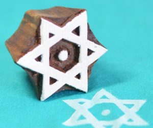 813 Christmas Wooden Printing Blocks