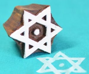 Christmas Wooden Printing Blocks